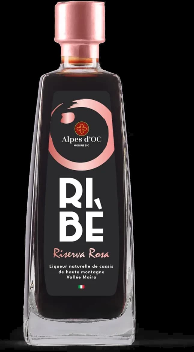 Bottiglia Ribè Riserva Rosa